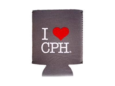 Dåsekøler, I Love CPH Neopren Grå