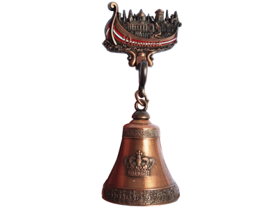 Magnet, Vikingeskib M. Klokke Bronze