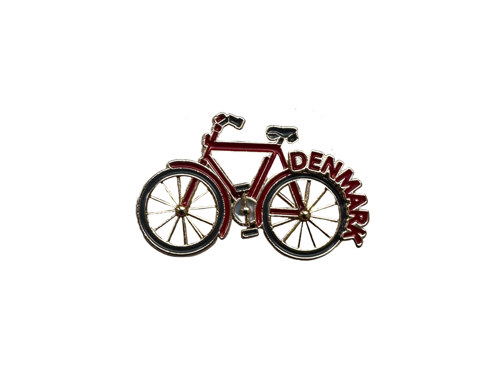 Pin, Cykel Rød