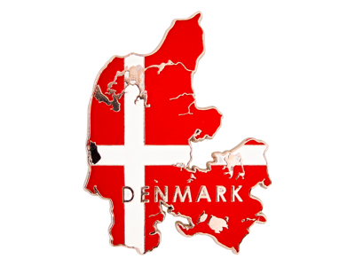Magnet, Danmark Flag