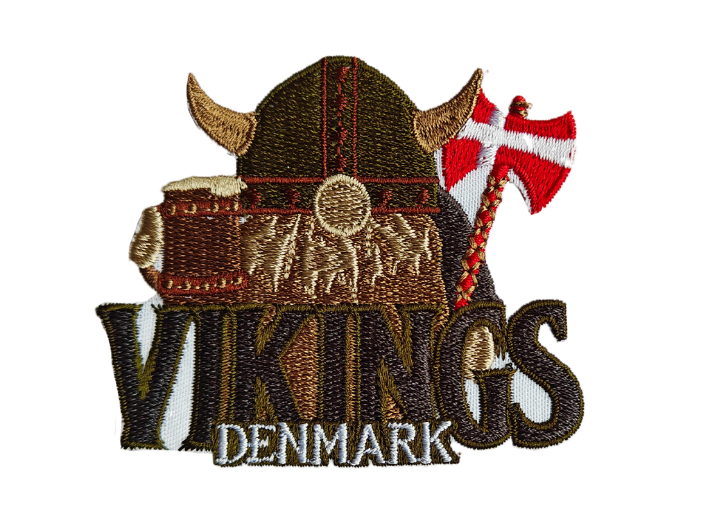 Stofmærke, Viking Med Ølkrus