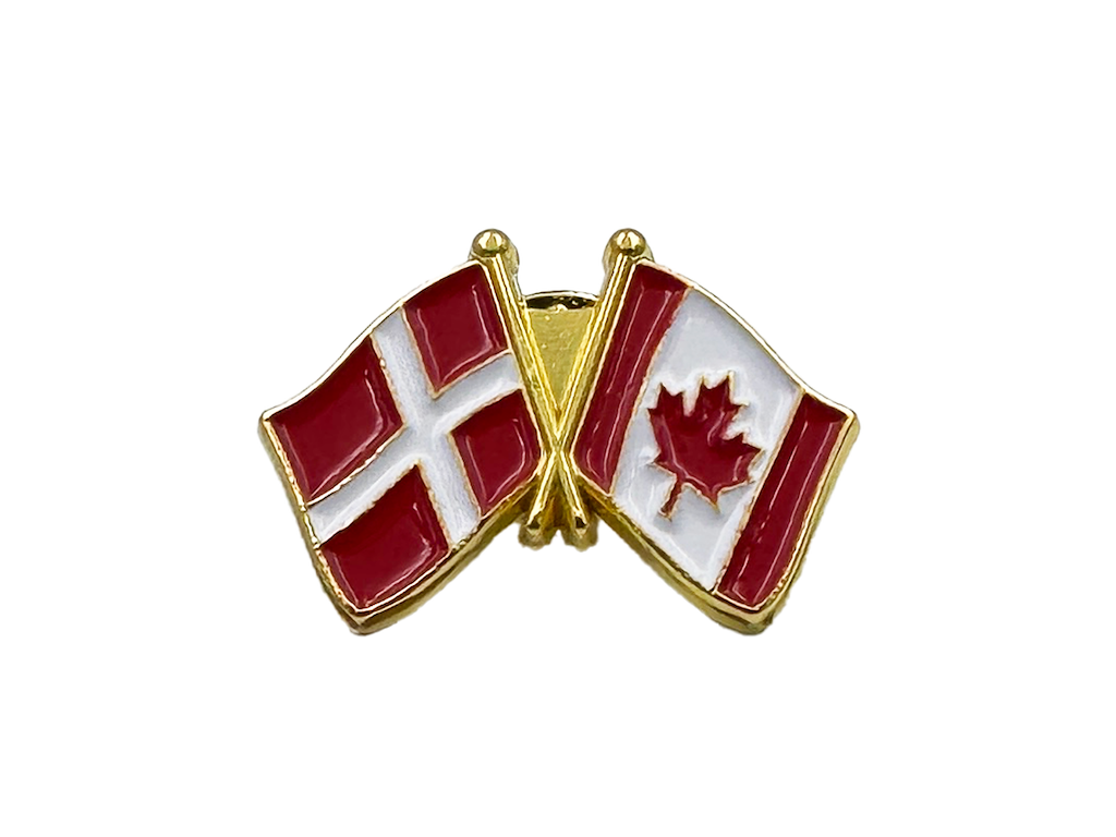 Pin, To Flag, DK-Canada