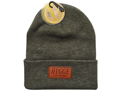 Beanie - Dark Grey Meleret - Hygge