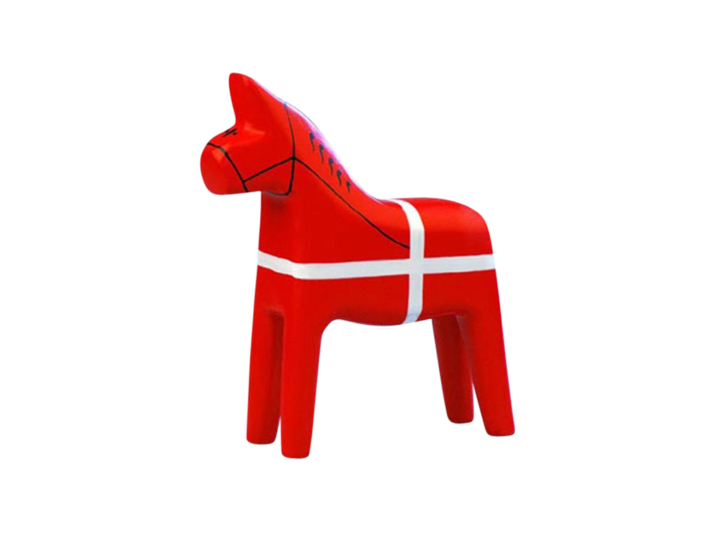 Figur Danmark Hest Ekstra Stor