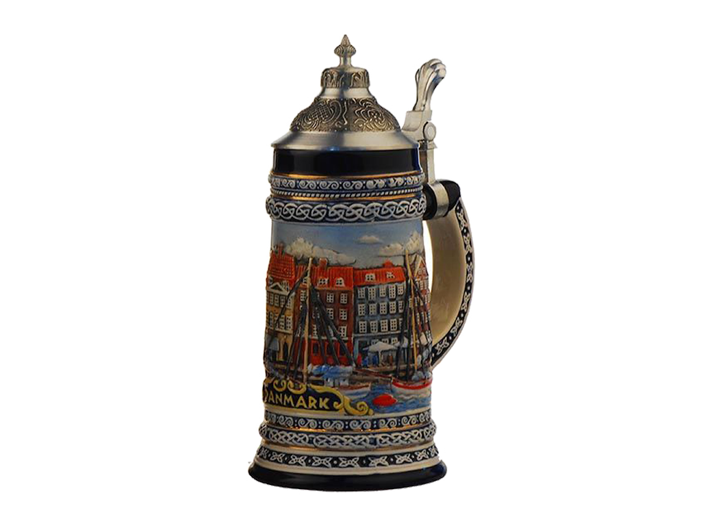 Bierstein, Nyhavn Tin Låg 24 cm