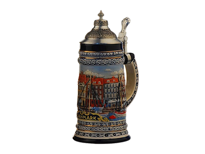 Bierstein, Nyhavn Tin Låg 24 cm