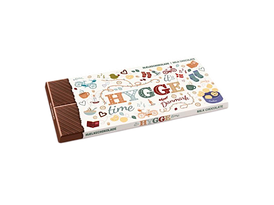 Mælkechokolade 100g Hygge Collage