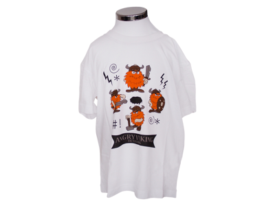 T-shirt, 4x Angry Viking