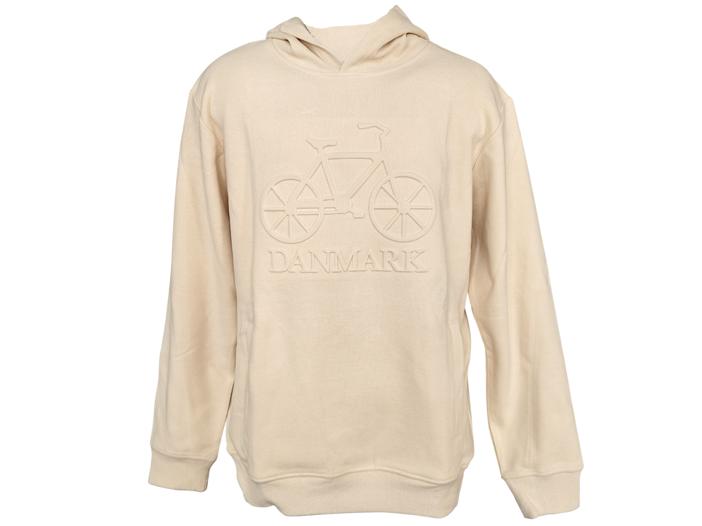 Hoodie, Cykel Beige