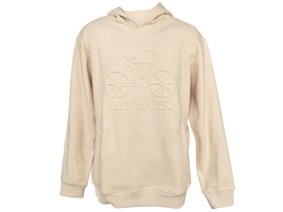 Hoodie, Cykel Beige