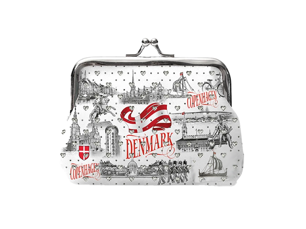 Klippung, m/Reinstone Black & White