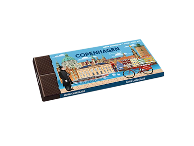 Mørk Chokolade 100g, Bygninger CPH