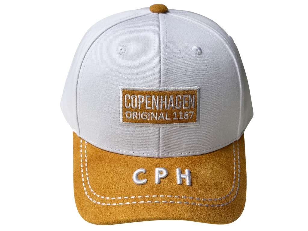 Kasket Hvid/Beige Cph original 1167