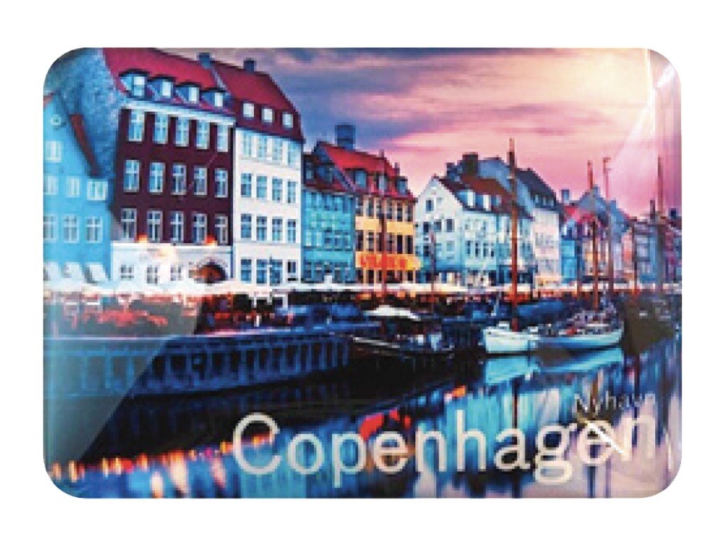 Glasmagnet, Nyhavn Copenhagen
